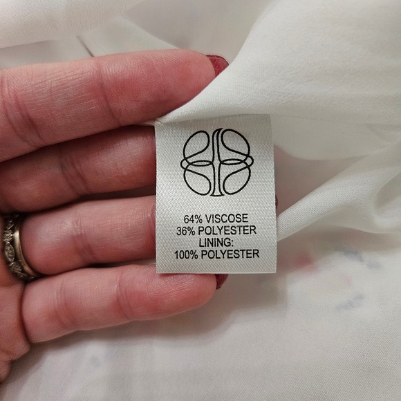 NWT Fenn Wright Manson Sz 2 Floral Satin Fairycore Whimsical Coquette Midi Skirt - Picture 6 of 10